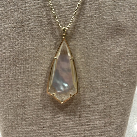 SET - Kendra Scott Carole Long Necklace w/ earrings - Picture 4 of 4